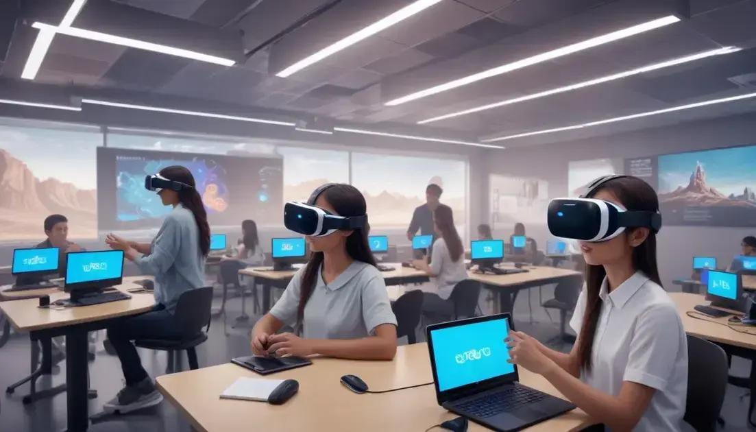 O futuro da educação com a inteligência artificial O futuro da educação com a inteligência artificial