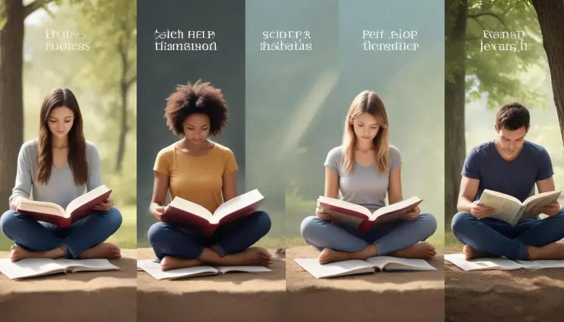 Estudos de caso: Transformações reais com livros de autoajuda