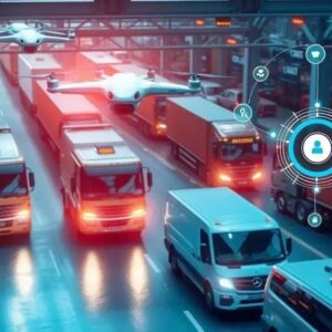 Inteligência artificial e o futuro da logística e transporte: tudo que você precisa saber