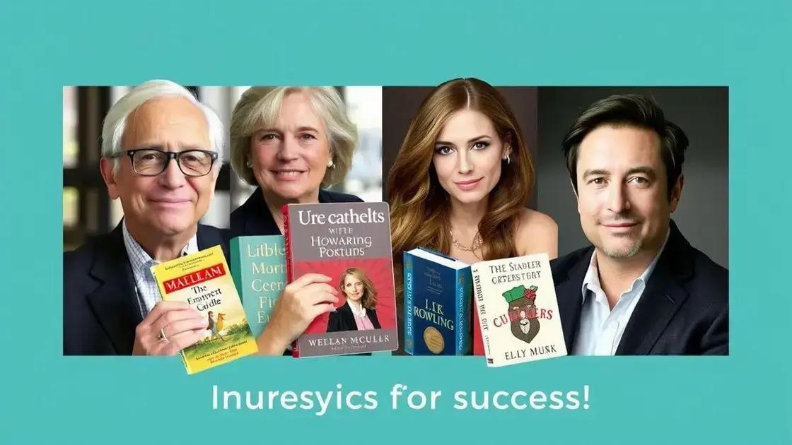 Histórias de sucesso inspiradas por livros Histórias de sucesso inspiradas por livros