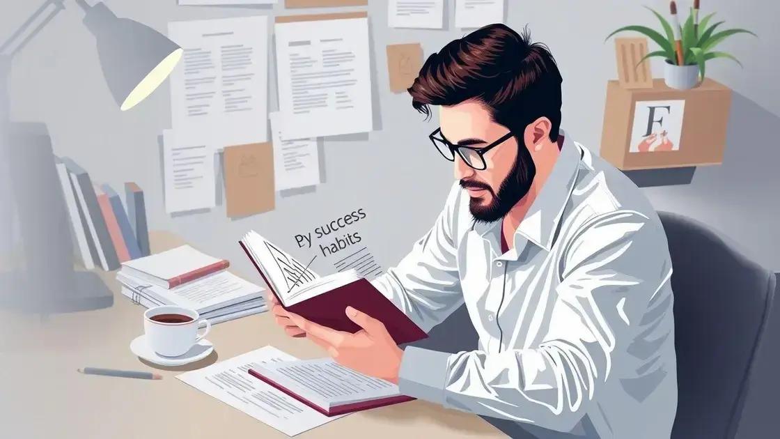 Livros sobre hábitos de sucesso para empreendedores: transforme sua rotina