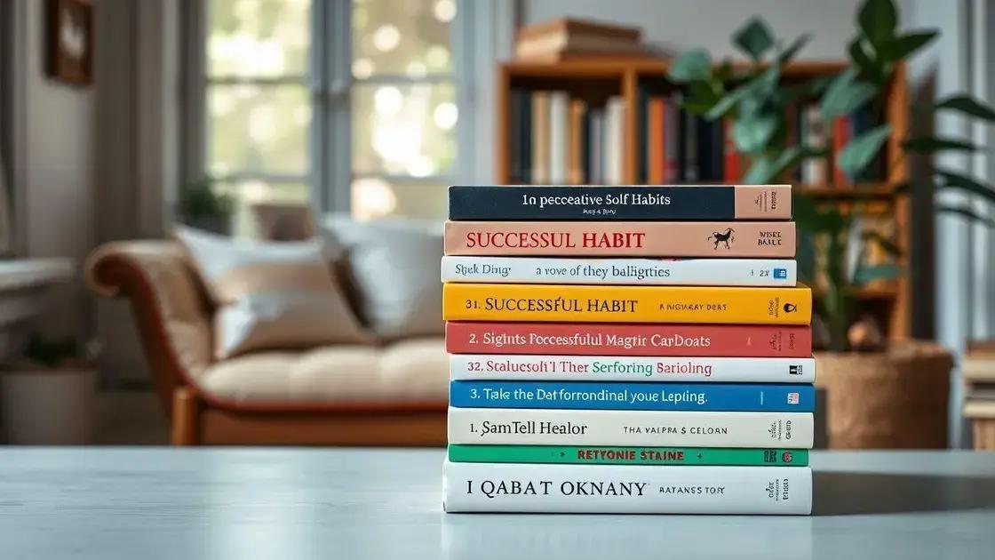 Os principais livros sobre hábitos de sucesso Os principais livros sobre hábitos de sucesso