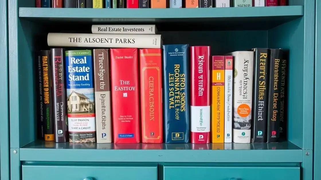 Livros sobre investimentos imobiliários: descubra como multiplicar seu patrimônio