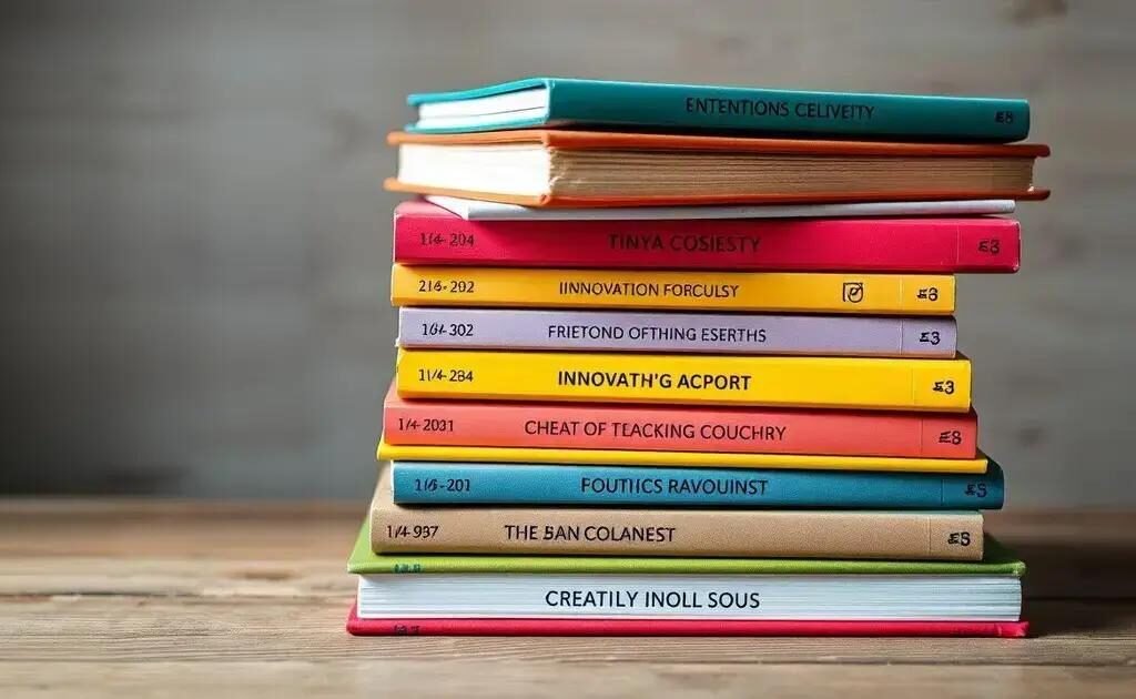 Livros sobre como ser mais criativo e inovador: Descubra os melhores