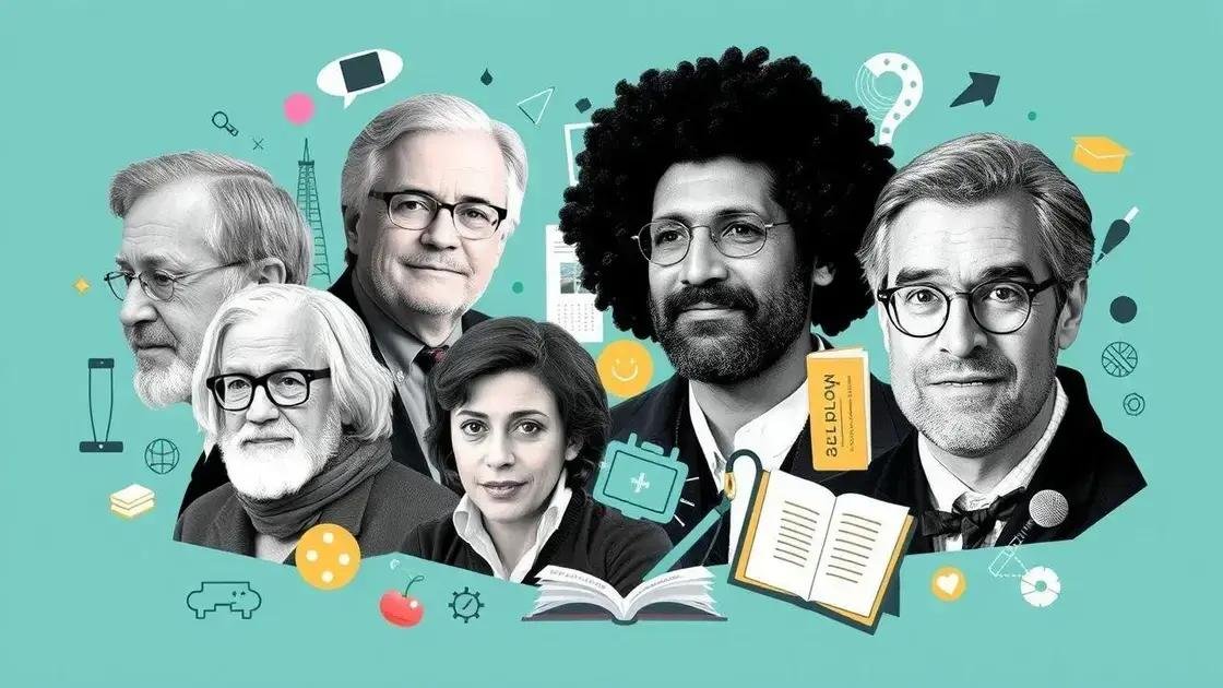 Estudos de caso: autores que inspiram inovação