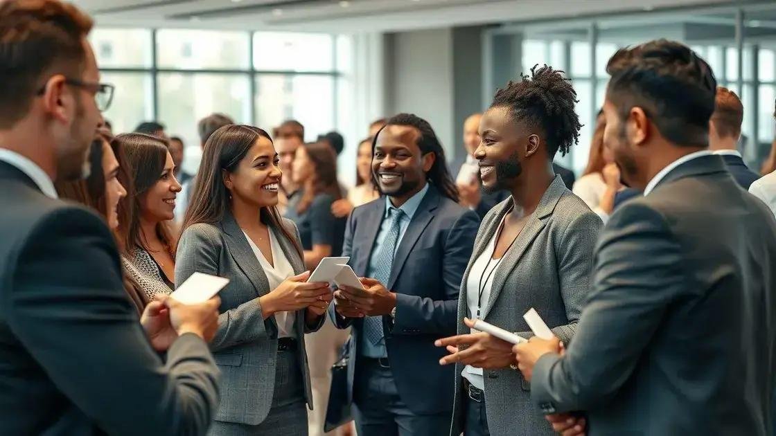 Estudos de caso de redes de contatos bem-sucedidas