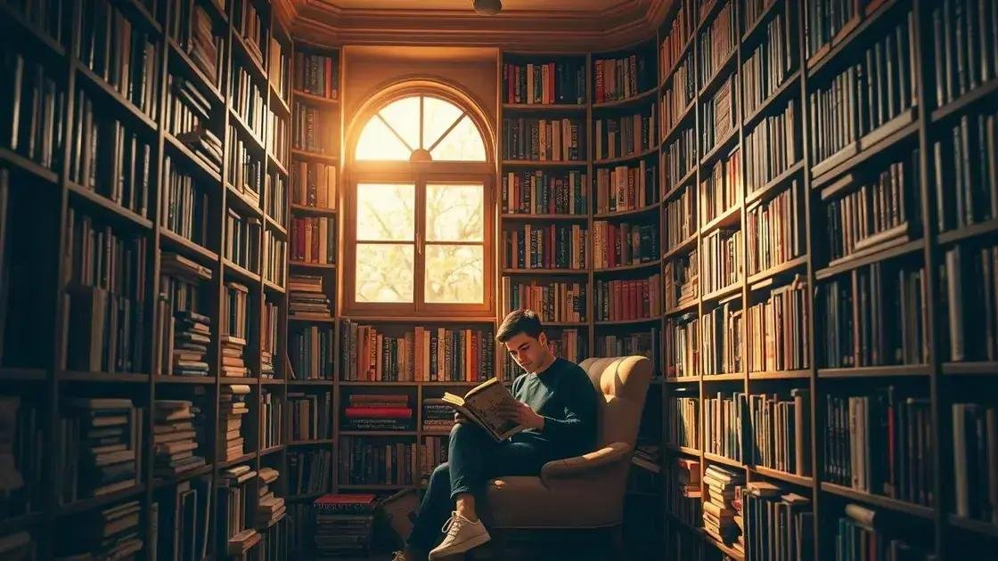 Como a leitura transforma a percepção de vida