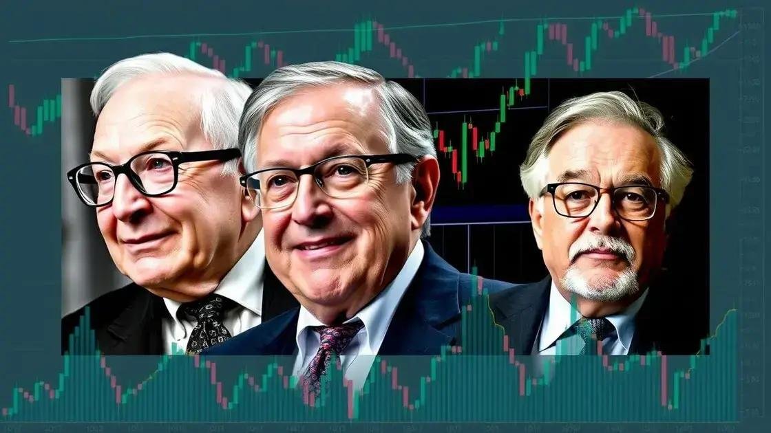 Estudos de caso: lições de investidores bem-sucedidos