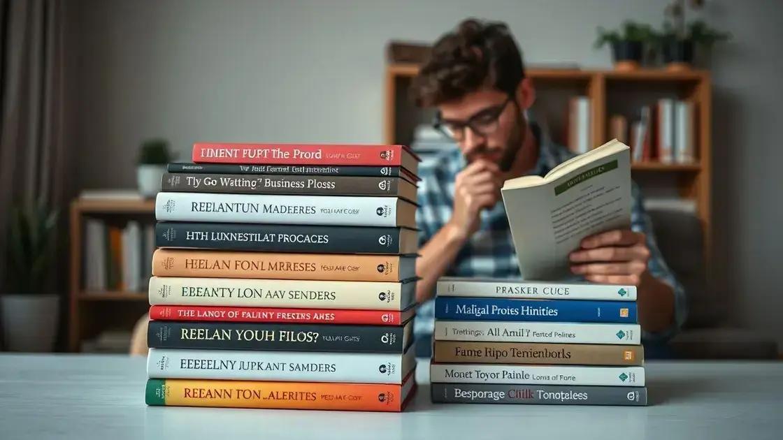 Livros sobre como superar o medo e a insegurança nos negócios