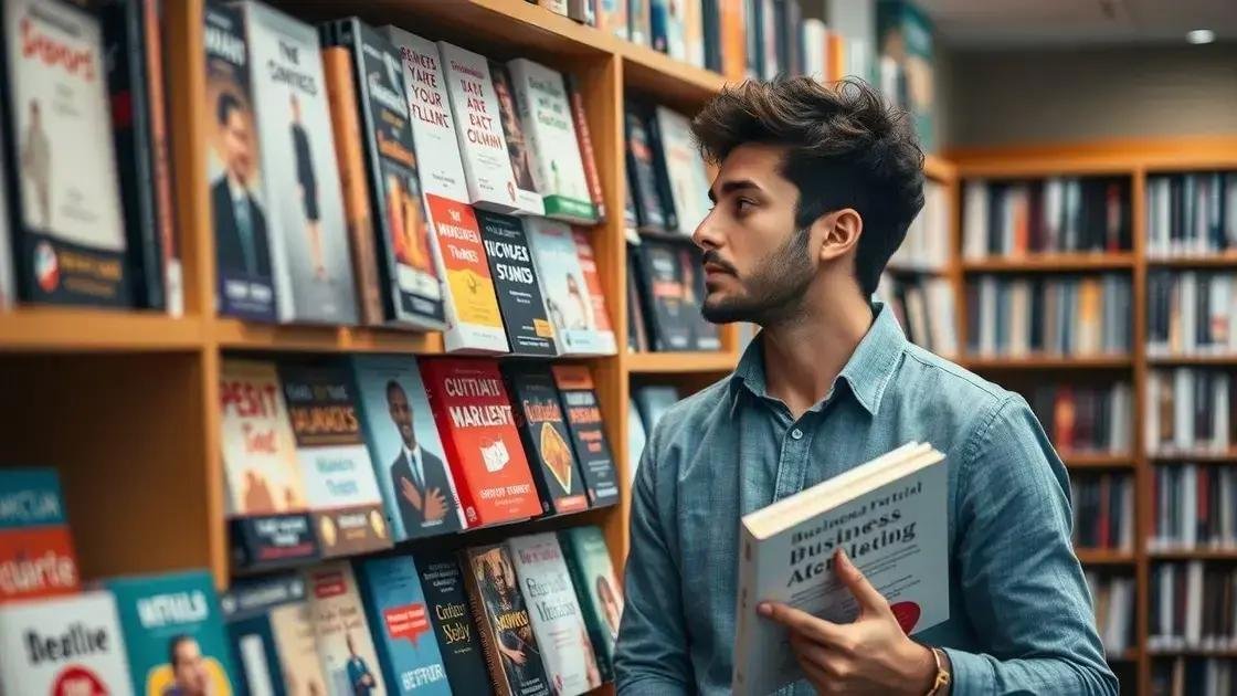 Como escolher o livro certo para alavancar seu negócio