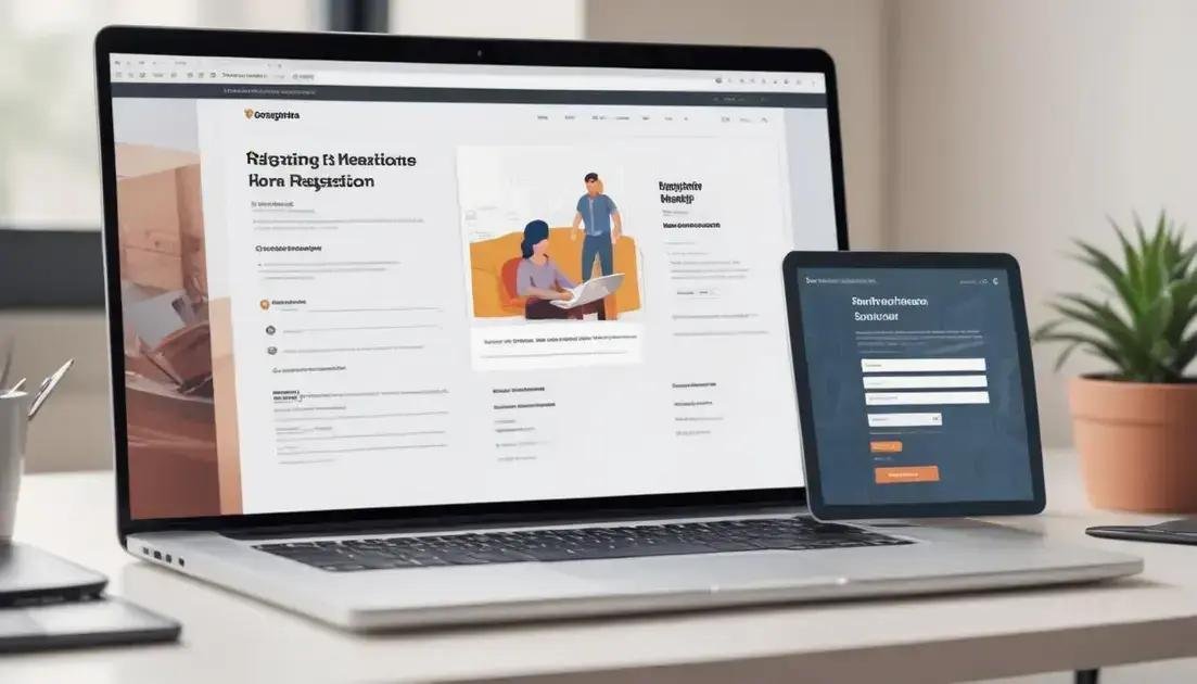 Passos para criar um site com uma plataforma