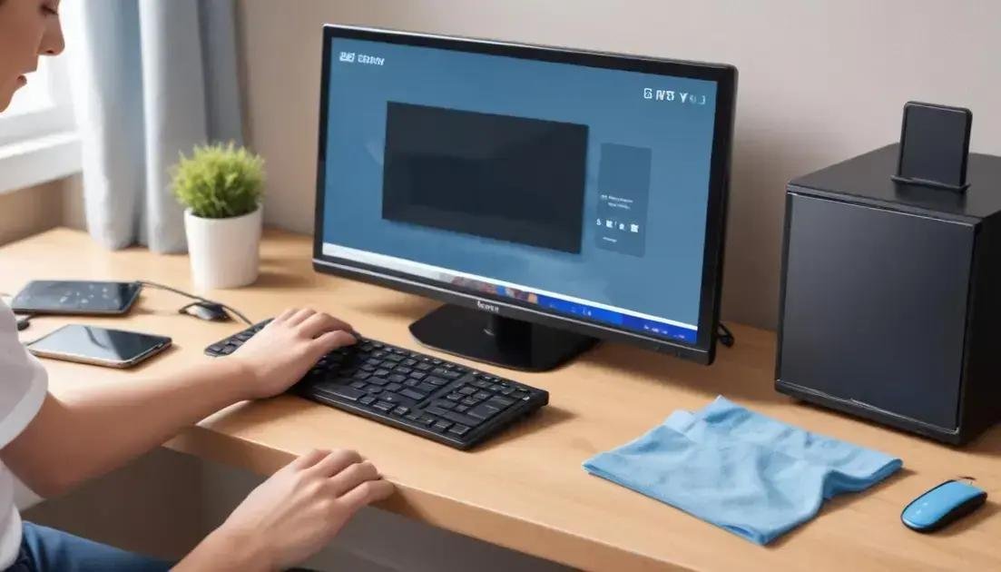 Passo a passo para limpar diferentes tipos de eletrônicos