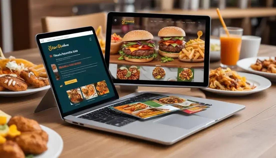 Exemplos de designs atraentes para sites de restaurantes Exemplos de designs atraentes para sites de restaurantes