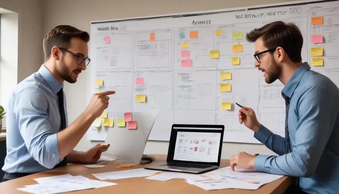 Plano de ação: prioridades, cronograma e orçamento realista