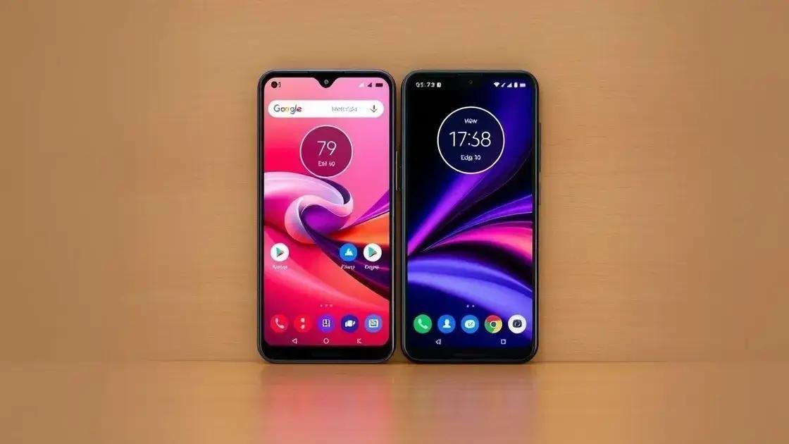 Comparativo Motorola Edge 40 vs Edge 30: qual vale a pena em 2025?